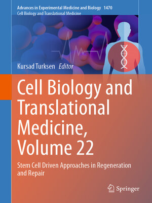 cover image of Cell Biology and Translational Medicine, Volume 22